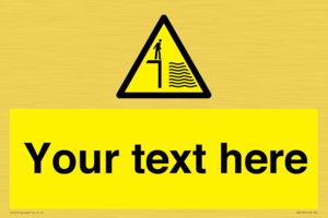 Custom Deep Water Sign